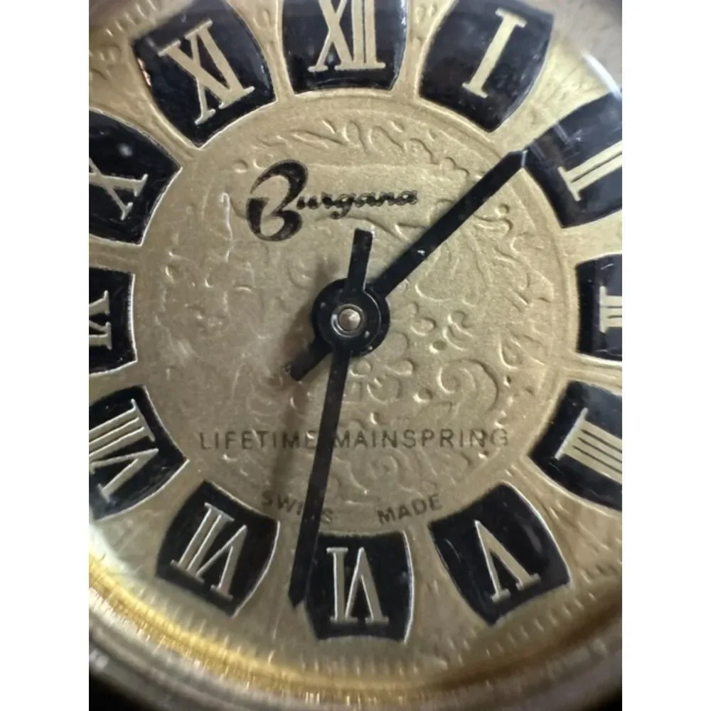 Rare Vintage Antique Burgana Swiss Made pendant watch.